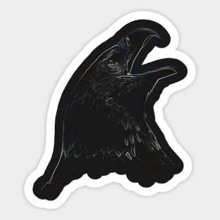 Eagle, American Patriotic Eagle, colored Sticker